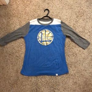 Golden State Warriors 3/4 Sleeve Shirt
